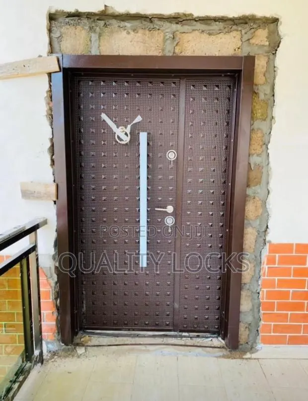 Brown Full Metal Security Door One and Half · Photo 1
