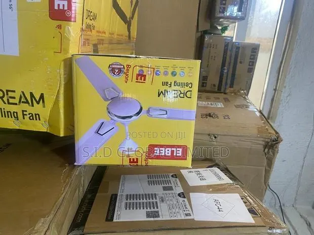 Feel Good and Dream About Elbee Celing Fan 120mm&56'' -White · Photo 1