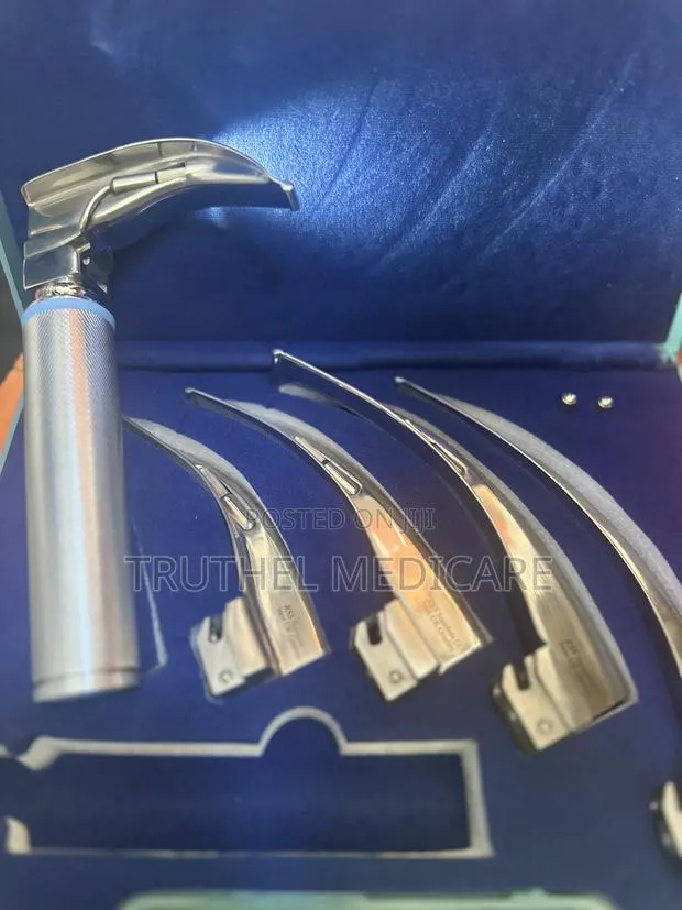 McIntosh Laryngoscopes - Fiberoptic (5blades) · Photo 1