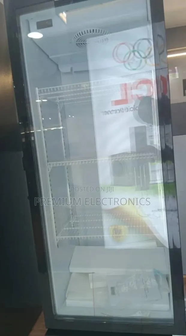 Tcl 225 Litres Glass Door Display Fridge F215scb · Photo 1