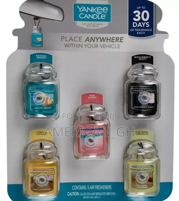 Yankee Candle Car Jar Air Freshener · Photo 1