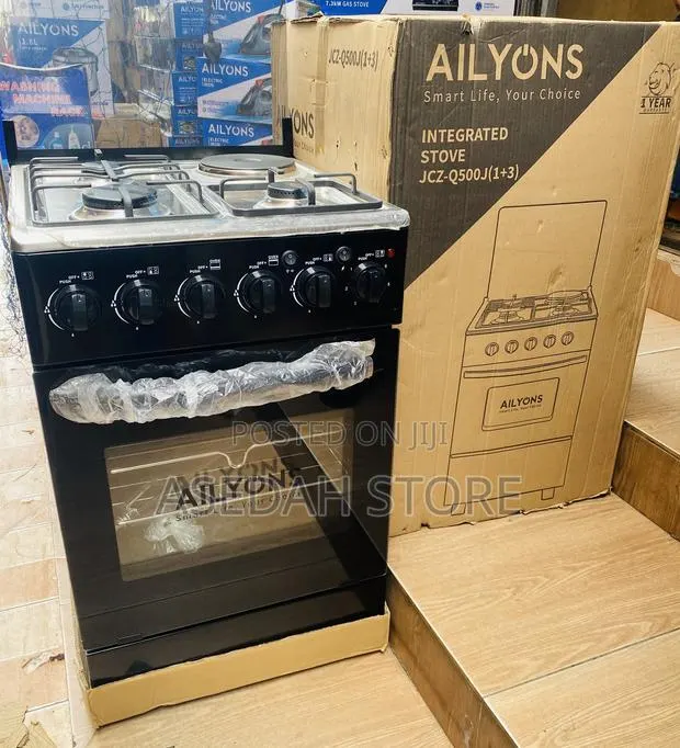 Ailyons 4 Burner Gas Stove With Oven 50*50 · Photo 1