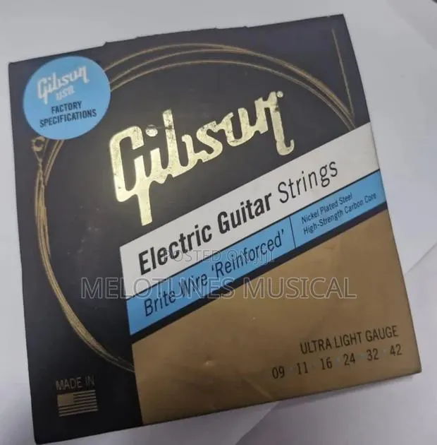 Gibson Brite Wire Reinforced Electric Guitar Strings · Photo 1
