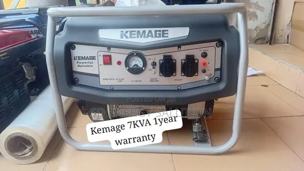 Kemage 7kva Petrol Generator Available – Trusted Power Solution 7kva · Photo 1