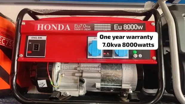 Honda Petrol Generator 7KVA – Quality Power · Photo 1