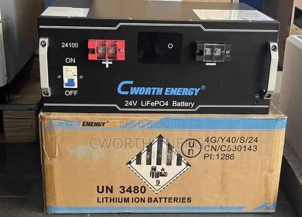 Cworth 24v100ah Lithium Battery · Photo 1