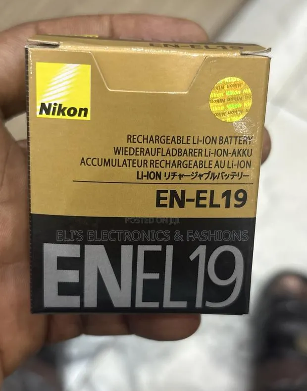 Battery Pack for Nikon en-El19 Rechargeable Lithium Ion Battery Pack · Photo 1