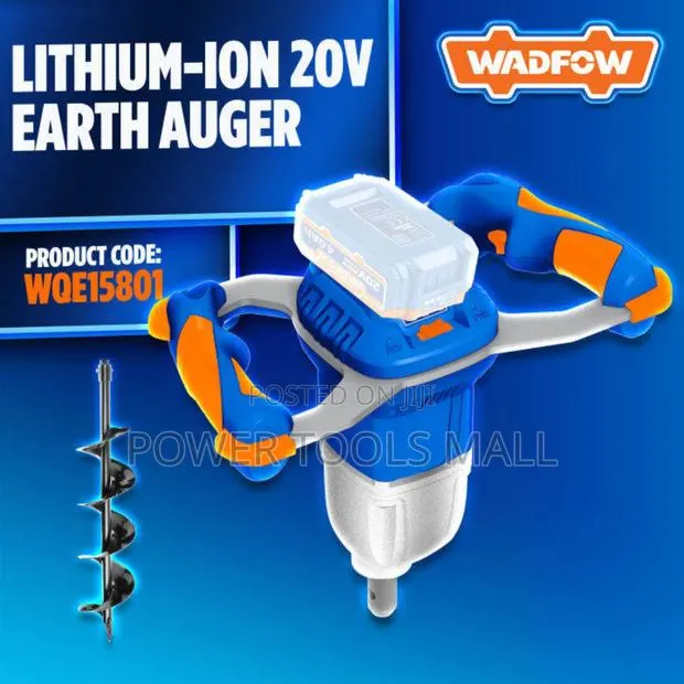 Cordless Earth Auger Wadfow · Photo 1