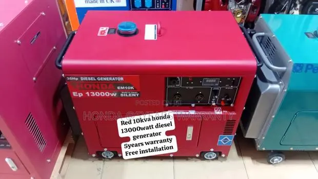Fluffy Energy Systems Honda 10kva 13000watt Diesel Generator · Photo 1