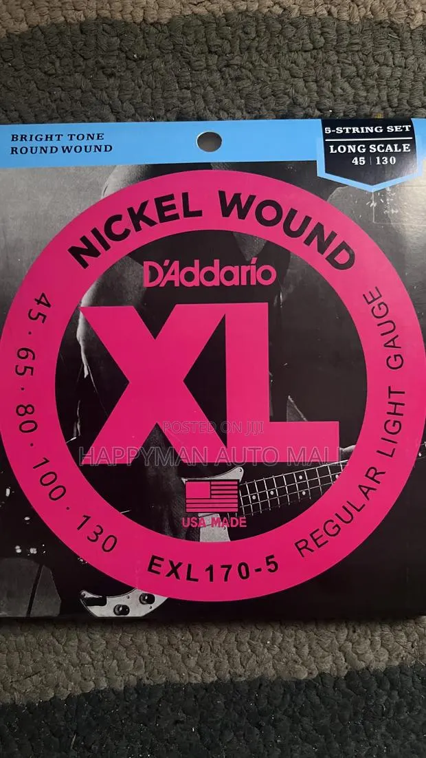 Diadario Bass Guitar Strings · Photo 1