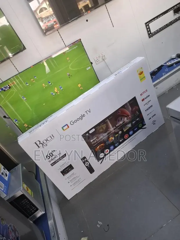 New Promo Price of Roch 50 Inches Smart Tv Uhd Available for Sale · Photo 1