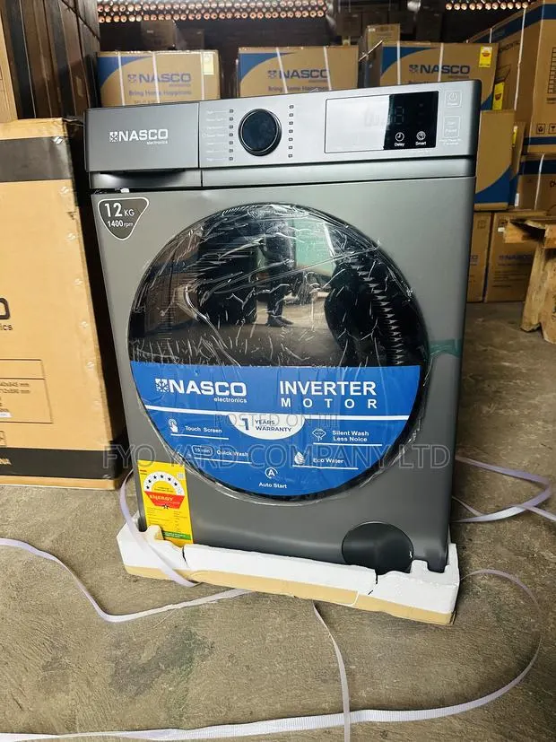 New Inverter Nasco 12kg Front Load Washing Machine · Photo 1