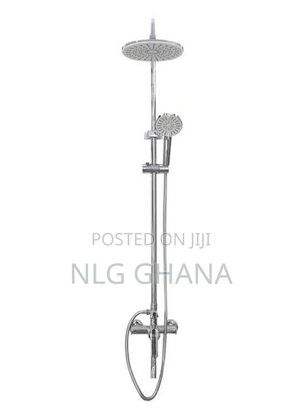 Fixed Hand-Held Showerheads Chrome-Plated Bathroom. Ghx3213 · Photo 1