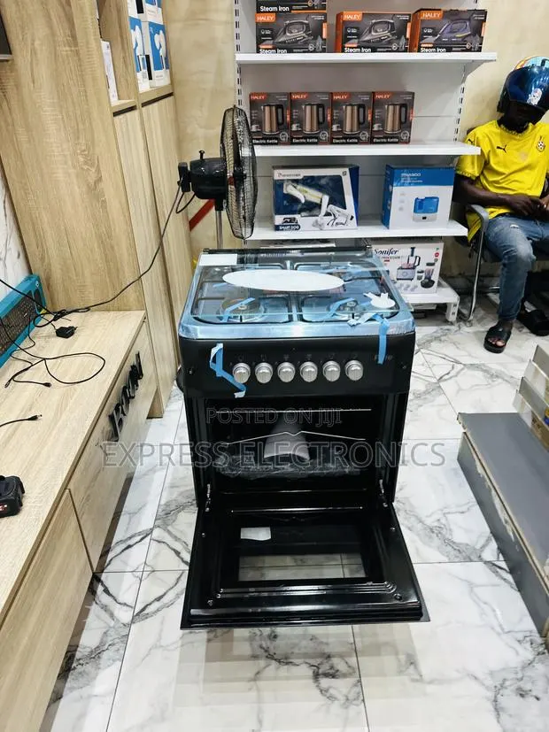 Quality Sleek Smart Volcano Gas Oven 4burner 60/60 · Photo 1