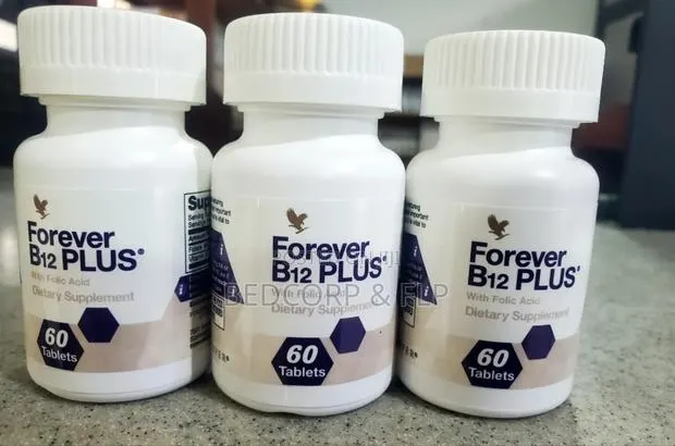 Forever B12 Plus 60 Tabs Organic Formula · Photo 1