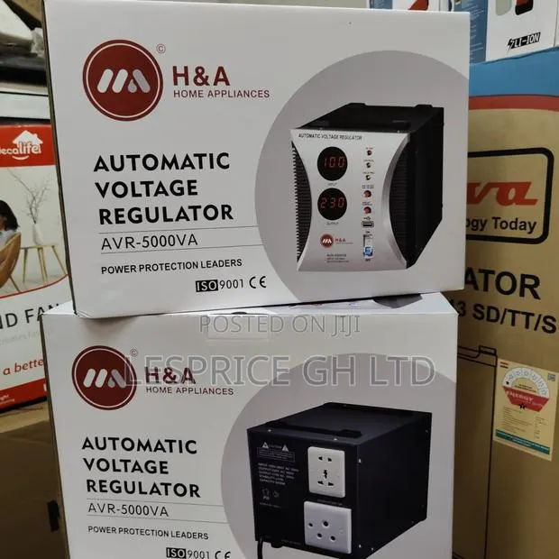 Mega Price Drop on Our Genuine 5000w H a Automatic Voltage Regulator · Photo 1