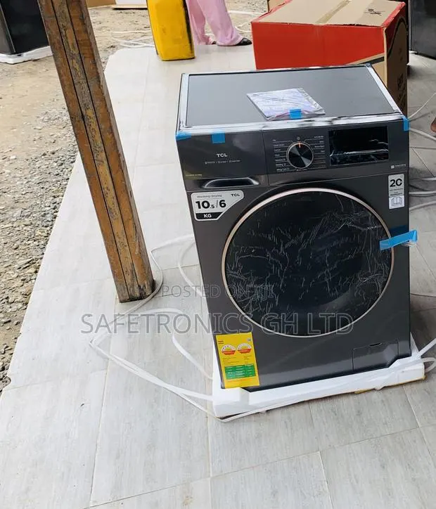 Authentic Sleek TCL P211flg Front-Load-Washing-Machine-10.5kg · Photo 1