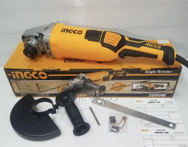 2000 Watt 7-Inches Angle Grinder With Auxiliary Handle - Ag20001 · Photo 1
