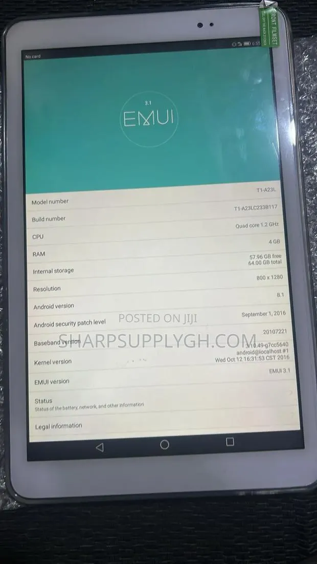 Huawei MediaPad T1 8.0 64 GB Black · Photo 1