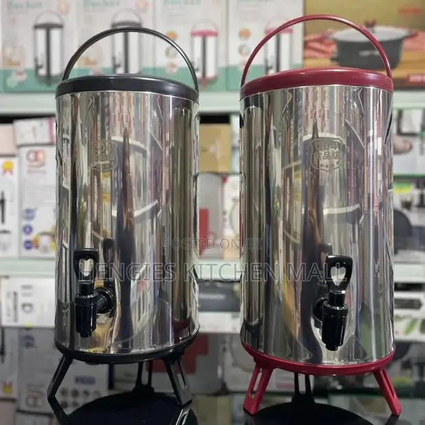 Stainless Steel Insulated Beverage Dispenser 12L · Photo 1