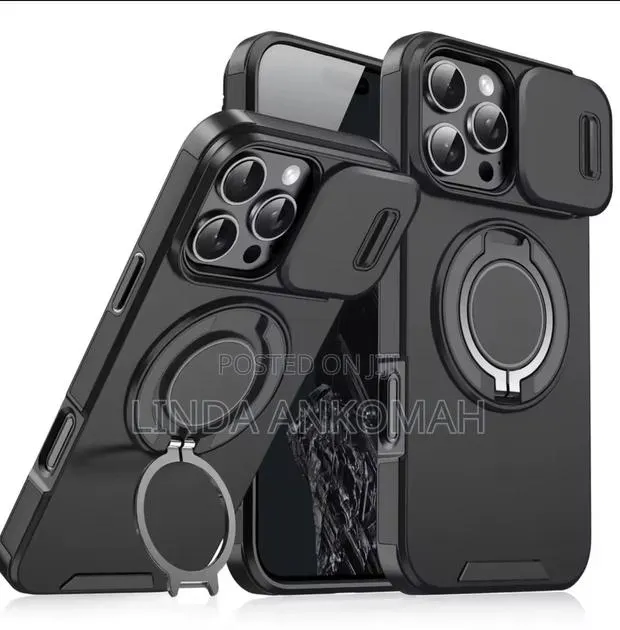 Heavy-Duty Rugged Magnetic Stand Case for iPhone · Photo 1