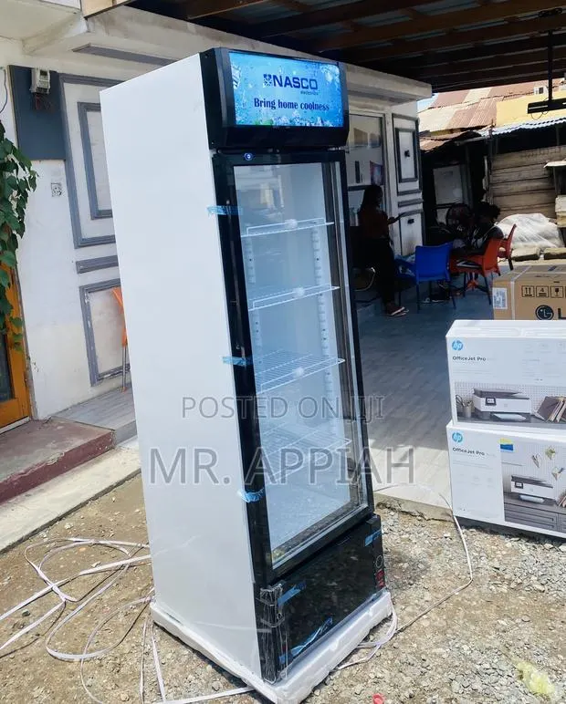 Authentic Nasco-298-LTRS-Display-Fridge-Nas-Fl360-1dr. · Photo 1