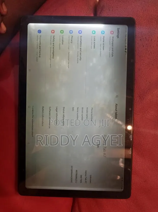 Samsung Galaxy Tab A7 Lite 32 GB Gray · Photo 1
