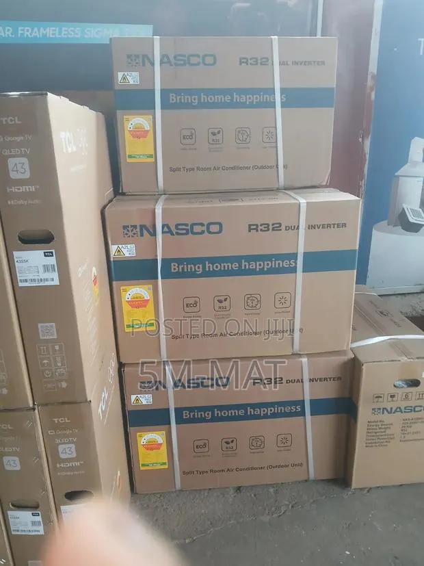 Nasco 1.5hp Dual Inverter Air Conditioner R32 Gas (Nas-A12inv-X-R32) · Photo 1