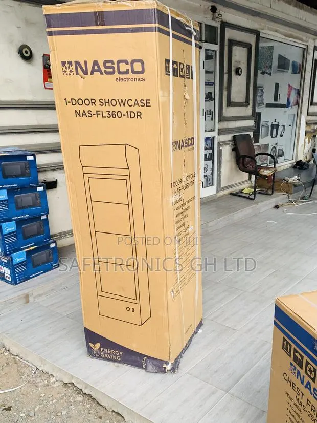 Newly Bulky Nasco 298l Commercial Beverage Refrigerator Nas-Fl360-1dr] · Photo 1