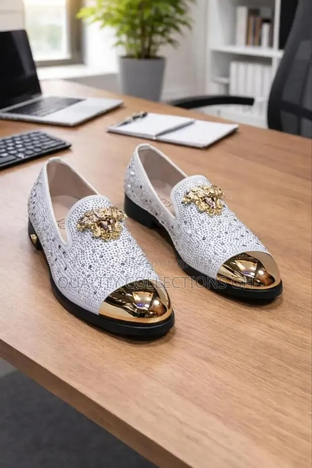 Versace White Executive Shoe · Photo 1