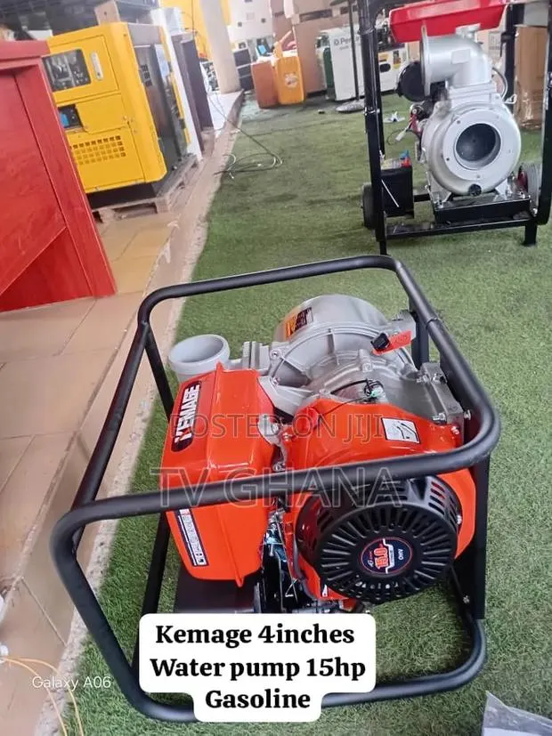 Kemage 4′′ 15HP Heavy-Duty Water Pump – Powerful Performance 4inches · Photo 1