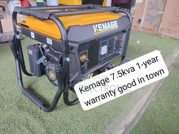 KEMAGE 7.5KVA 8500W Electric Generator – Premium Quality Power Backup · Photo 1