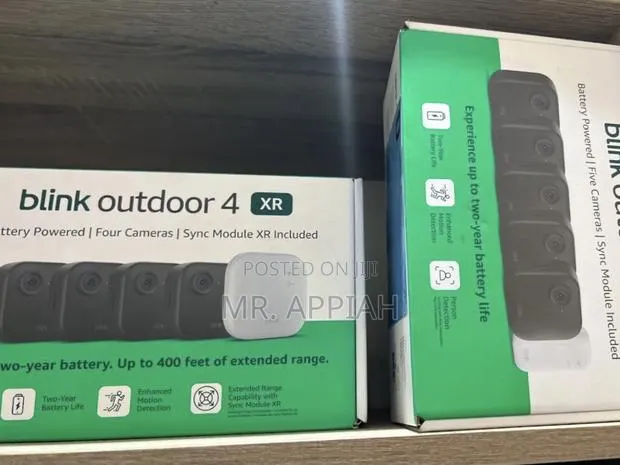 Unique Blink Outdoor 4 Wireless Security Cameras(Black)1080p Hd · Photo 1