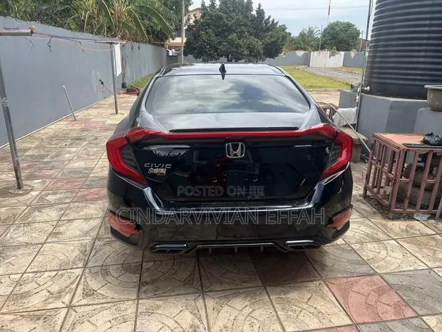 Honda Civic EX-L Sedan 2018 Black · Photo 1