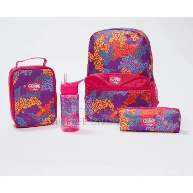 Smiggle School Bag / 4-in-1 Bundle Backpack/ Lunchbox · Photo 1
