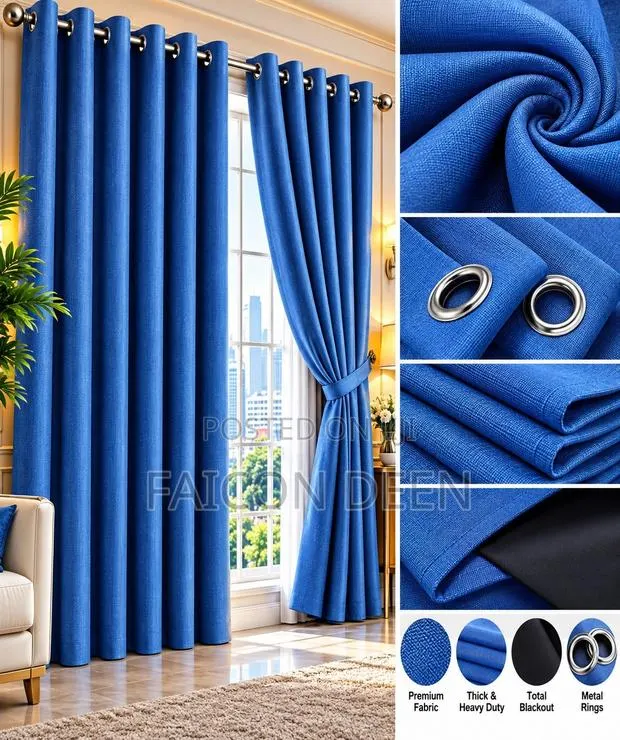 Luxurious Light Shield ;Total Sunblock Block Blackout Curtains · Photo 1