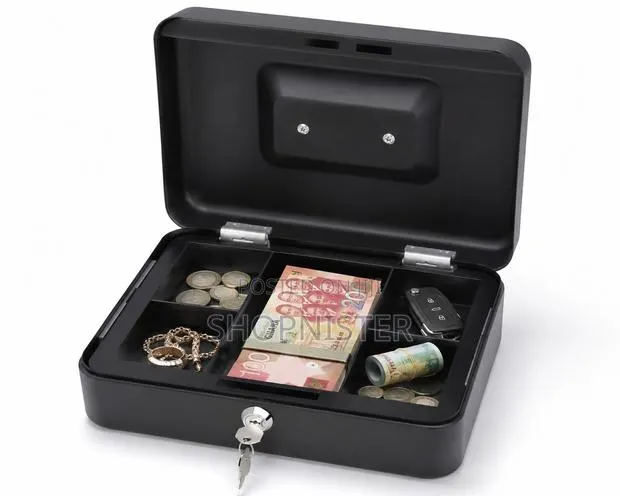 Metal Cash Box 25x20x9cm · Photo 2