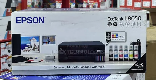 Epson Ecotank L8050 A4 Photo Printer With Wifi 6-Colours · Photo 1