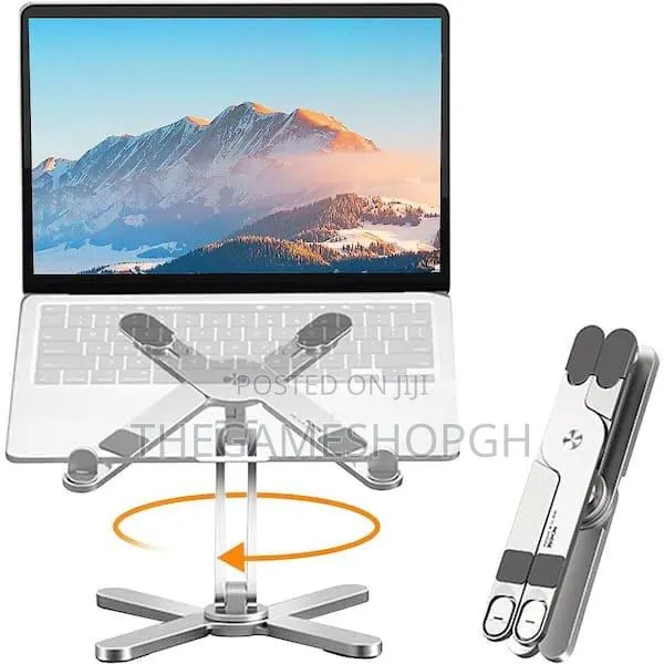 Aluminum Foldable 360 Laptop Stand · Photo 1