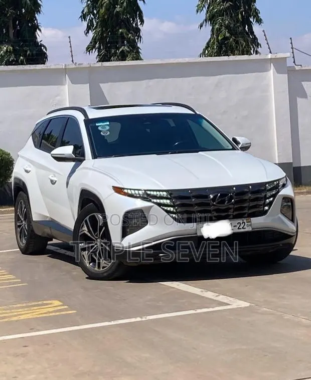 New Hyundai Tucson SEL 2022 White · Photo 1