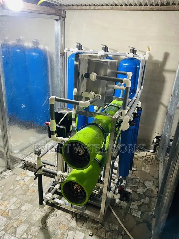 2000 LTR Per Hour Water Treatment Machine . Stainless Steel · Photo 1
