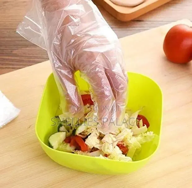 100 Pieces of Disposable Gloves for Cooking, Cleaning Etc · Photo 1