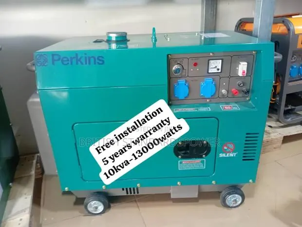 10kva Cooling Fin Engine Silent Diesel Genset · Photo 1
