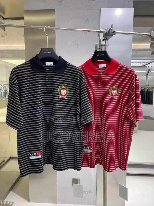 First Row Striped Heritage and Club Polo Shirts · Photo 1