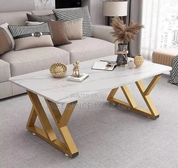 White and Gold Center Table · Photo 1