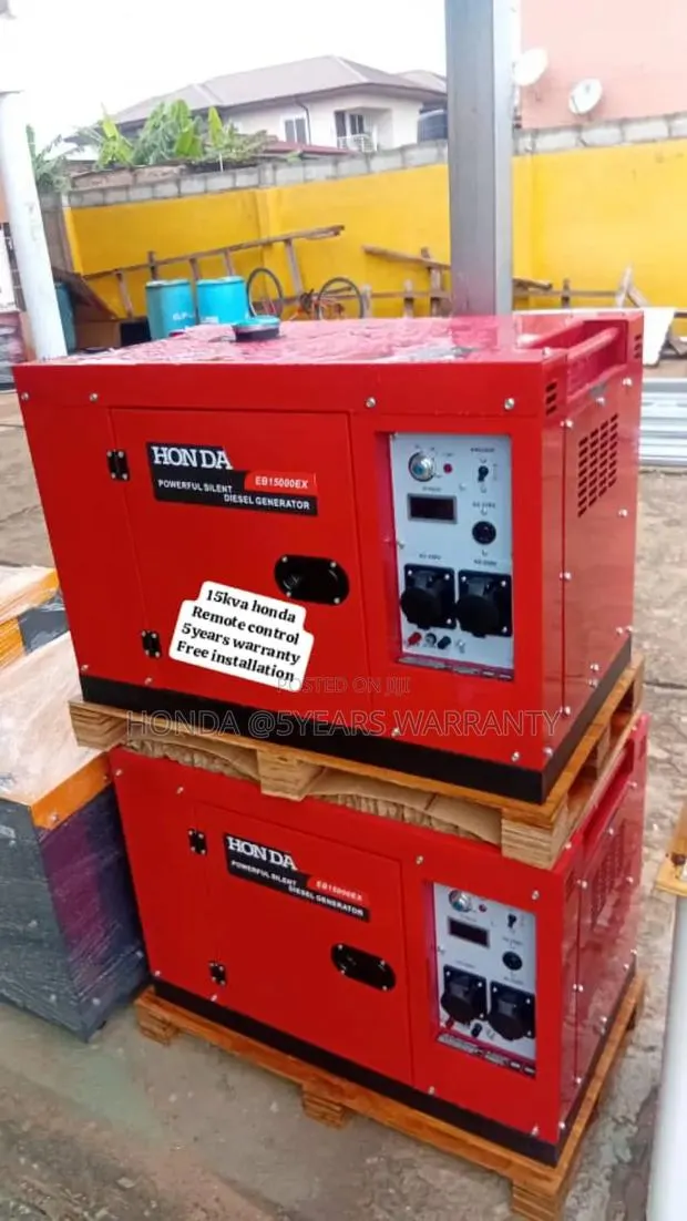 Your Reliable Generator Source Honda 15kva 15000wax Silent · Photo 1