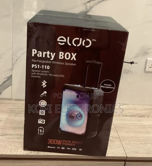 Superb Eldo Ps1-110 12” Speaker With Mic for Clear Sound · Photo 1