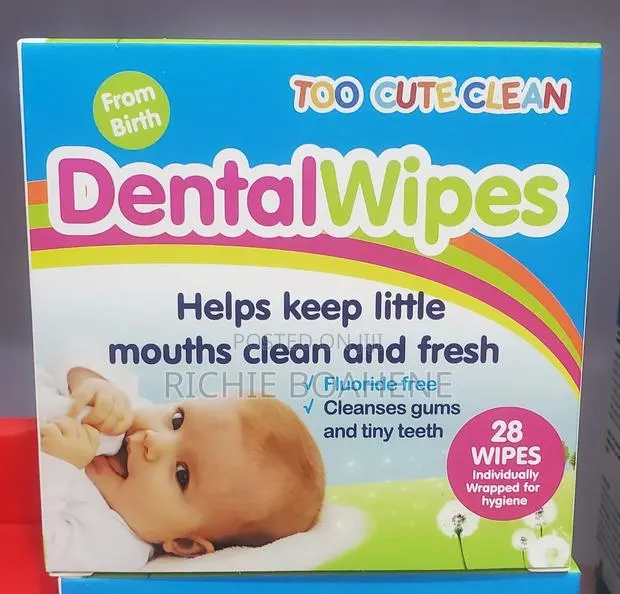 Baby Dental Wipes 28 Pieces · Photo 1