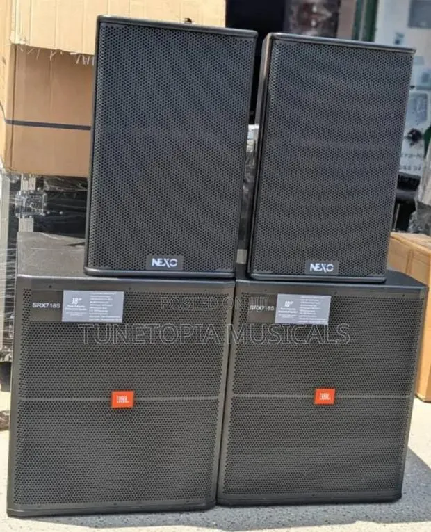Nexo Half-range Pair And Jbl Single Bass Pair · Photo 1