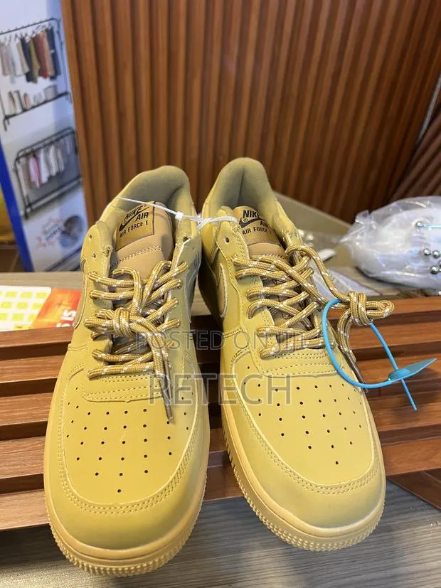 Nike Air Force 1 '07 Wb Flax/Wheat-Gum Light Brown-Black · Photo 1